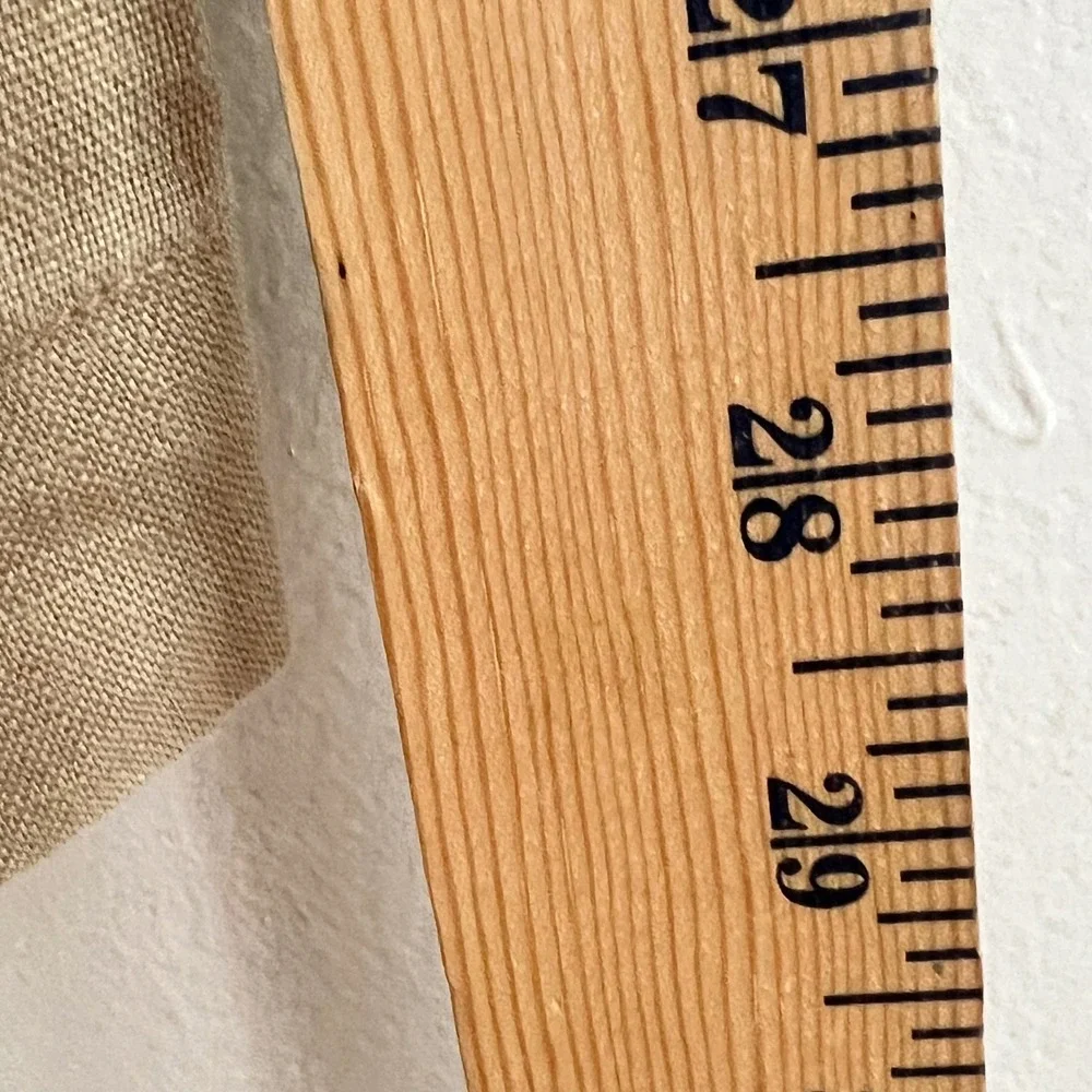 Jos. A. Bank Linen Pants Mens 38x30 Flat Front Straight Leg Khaki Summer Coastal